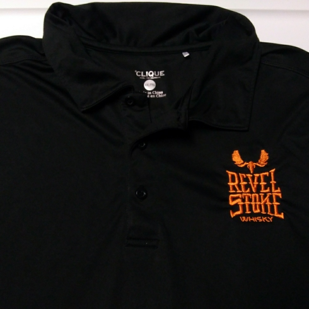 Revel Stoke Whiskey Men's Polo 2XL XXL